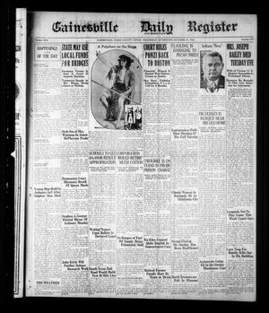 Gainesville Daily Register and Messenger (Gainesville, Tex.), Vol. 42, No. 270, Ed. 1 Wednesday, October 27, 1926