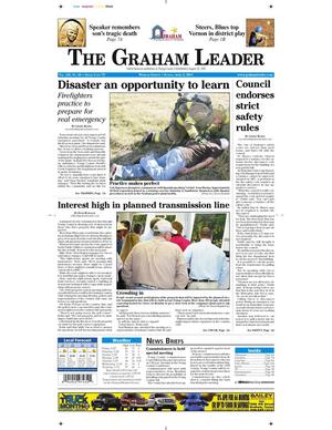 The Graham Leader (Graham, Tex.), Vol. 135, No. 66, Ed. 1 Sunday, April 3, 2011