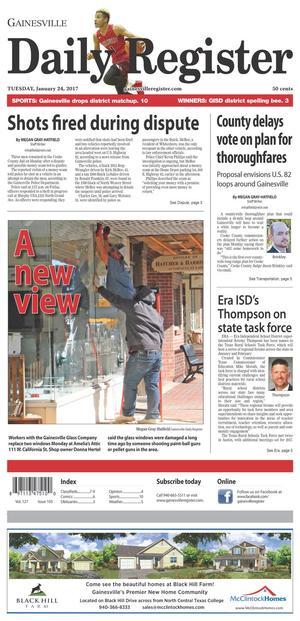 Gainesville Daily Register (Gainesville, Tex.), Vol. 127, No. 105, Ed. 1 Tuesday, January 24, 2017
