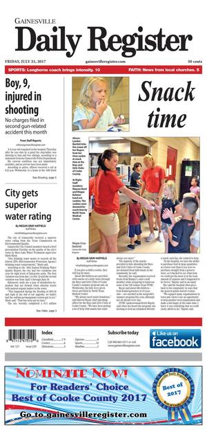 Gainesville Daily Register (Gainesville, Tex.), Vol. 127, No. 229, Ed. 1 Friday, July 21, 2017