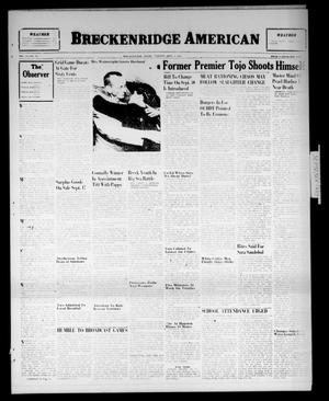 Breckenridge American (Breckenridge, Tex.), Vol. 25, No. 165, Ed. 1 Tuesday, September 11, 1945
