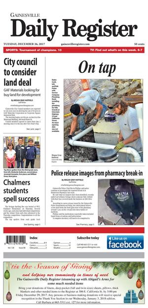 Gainesville Daily Register (Gainesville, Tex.), Vol. 128, No. 80, Ed. 1 Tuesday, December 26, 2017