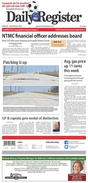 Gainesville Daily Register (Gainesville, Tex.), Vol. 129, No. 147, Ed. 1 Friday, March 29, 2019