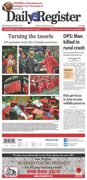Gainesville Daily Register (Gainesville, Tex.), Vol. 129, No. 190, Ed. 1 Thursday, May 30, 2019