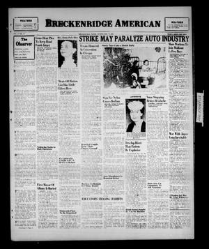 Breckenridge American (Breckenridge, Tex.), Vol. 25, No. 217, Ed. 1 Sunday, November 25, 1945