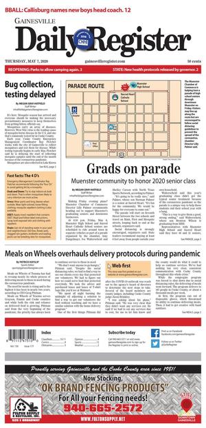 Gainesville Daily Register (Gainesville, Tex.), Vol. 130, No. 177, Ed. 1 Thursday, May 7, 2020
