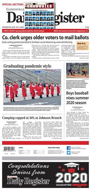 Gainesville Daily Register (Gainesville, Tex.), Vol. 130, No. 194, Ed. 1 Saturday, May 30, 2020