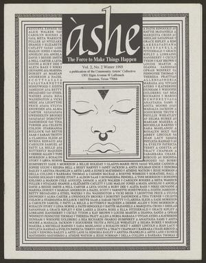 Primary view of object titled 'Àshe, Volume 2, Number 2, Winter 1993'.