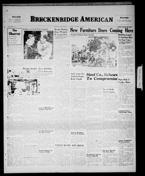 Breckenridge American (Breckenridge, Tex.), Vol. 26, No. 14, Ed. 1 Friday, January 18, 1946