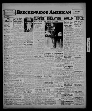 Breckenridge American (Breckenridge, Tex.), Vol. 26, No. 40, Ed. 1 Friday, February 22, 1946