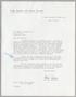 Letter: [Letter from Bank of New York to Edward R. Thompson, Jr., May 14, 196…