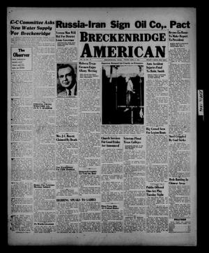 Breckenridge American (Breckenridge, Tex.), Vol. 26, No. 73, Ed. 1 Friday, April 5, 1946