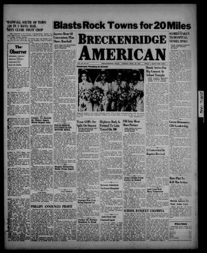 Breckenridge American (Breckenridge, Tex.), Vol. 26, No. 90, Ed. 1 Tuesday, April 30, 1946