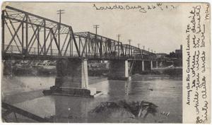 Primary view of object titled '[International Bridge, Laredo, Texas]'.