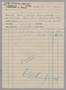 Letter: [Receipt from Global Chemical Company to D. W. Kempner, June 19, 1953]