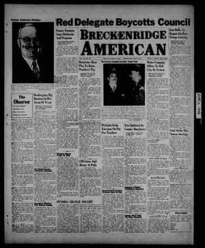 Breckenridge American (Breckenridge, Tex.), Vol. 26, No. 86, Ed. 1 Wednesday, May 8, 1946