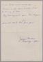 Thumbnail image of item number 2 in: '[Handwritten Letter from Joseph Plaskas to D. W. Kempner, April 19, 1952]'.