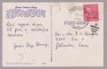 Thumbnail image of item number 2 in: '[Postcard of Canoe Island Lodge to Mr. and Mrs. D. W. Kempner, July 1958]'.