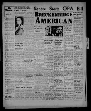 Breckenridge American (Breckenridge, Tex.), Vol. 26, No. 126, Ed. 1 Wednesday, July 3, 1946
