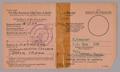 Text: [Receipt for Items Returned to Japan, December 1953]
