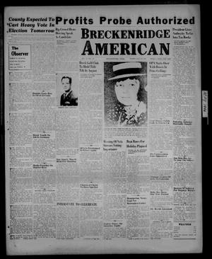 Breckenridge American (Breckenridge, Tex.), Vol. 26, No. 142, Ed. 1 Friday, July 26, 1946