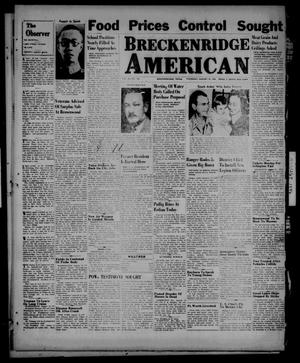 Breckenridge American (Breckenridge, Tex.), Vol. 26, No. 155, Ed. 1 Thursday, August 15, 1946