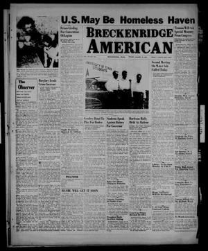 Breckenridge American (Breckenridge, Tex.), Vol. 26, No. 156, Ed. 1 Friday, August 16, 1946