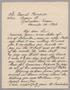 Letter: [Handwritten letter from M. Santochia to Daniel W. Kempner, December …