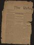 Newspaper: The Refugio Review. (Refugio, Tex.), Vol. 1, No. [1], Ed. 1 Friday, D…