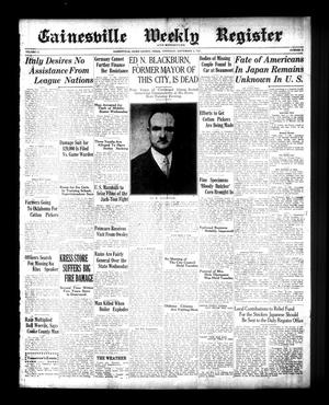 Gainesville Weekly Register and Messenger (Gainesville, Tex.), Vol. 51, No. 41, Ed. 1 Thursday, September 6, 1923