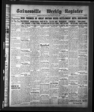 Gainesville Weekly Register and Messenger (Gainesville, Tex.), Vol. 52, No. 9, Ed. 1 Thursday, January 24, 1924