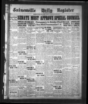 Gainesville Daily Register and Messenger (Gainesville, Tex.), Vol. 40, No. 38, Ed. 1 Wednesday, January 30, 1924