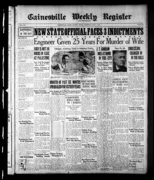 Primary view of object titled 'Gainesville Weekly Register and Messenger (Gainesville, Tex.), Vol. 41, No. 32, Ed. 1 Thursday, July 2, 1925'.