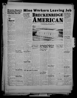 Breckenridge American (Breckenridge, Tex.), Vol. 26, No. 226, Ed. 1 Tuesday, November 19, 1946