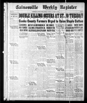 Gainesville Weekly Register and Messenger (Gainesville, Tex.), Vol. 52, No. 8, Ed. 1 Thursday, January 14, 1926