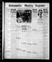 Thumbnail image of item number 1 in: 'Gainesville Weekly Register and Messenger (Gainesville, Tex.), Vol. 42, No. 48, Ed. 1 Thursday, October 21, 1926'.