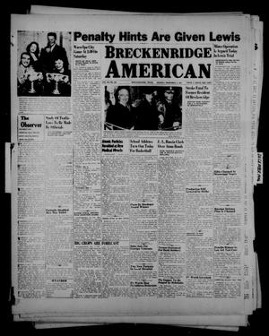 Breckenridge American (Breckenridge, Tex.), Vol. 26, No. 235, Ed. 1 Monday, December 2, 1946