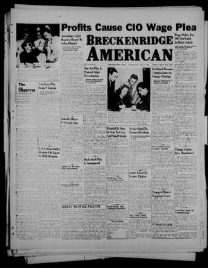 Primary view of object titled 'Breckenridge American (Breckenridge, Tex.), Vol. 26, No. 243, Ed. 1 Wednesday, December 11, 1946'.