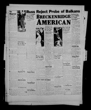 Breckenridge American (Breckenridge, Tex.), Vol. 26, No. 249, Ed. 1 Thursday, December 19, 1946