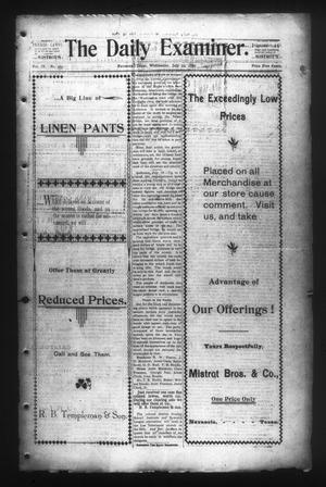 Primary view of object titled 'The Daily Examiner. (Navasota, Tex.), Vol. 4, No. 255, Ed. 1 Wednesday, July 19, 1899'.
