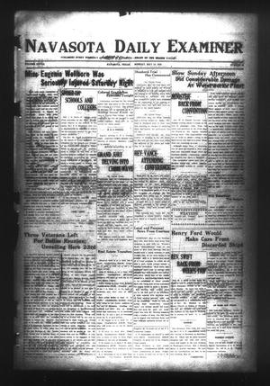 Primary view of object titled 'Navasota Daily Examiner (Navasota, Tex.), Vol. 28, No. 84, Ed. 1 Monday, May 18, 1925'.