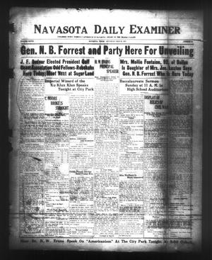 Navasota Daily Examiner (Navasota, Tex.), Vol. 28, No. 89, Ed. 1 Saturday, May 23, 1925
