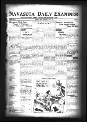 Navasota Daily Examiner (Navasota, Tex.), Vol. 28, No. 98, Ed. 1 Wednesday, June 3, 1925