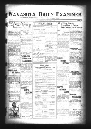 Navasota Daily Examiner (Navasota, Tex.), Vol. 28, No. 99, Ed. 1 Thursday, June 4, 1925