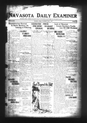 Navasota Daily Examiner (Navasota, Tex.), Vol. 28, No. 122, Ed. 1 Wednesday, July 1, 1925