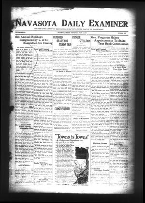 Navasota Daily Examiner (Navasota, Tex.), Vol. 28, No. 123, Ed. 1 Thursday, July 2, 1925