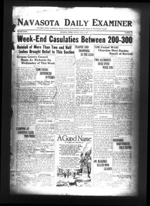 Navasota Daily Examiner (Navasota, Tex.), Vol. 28, No. 126, Ed. 1 Monday, July 6, 1925
