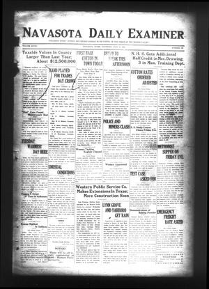 Navasota Daily Examiner (Navasota, Tex.), Vol. 28, No. 135, Ed. 1 Thursday, July 16, 1925