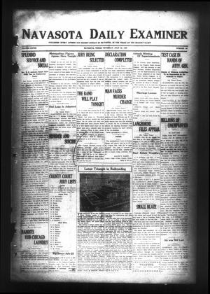Primary view of object titled 'Navasota Daily Examiner (Navasota, Tex.), Vol. 28, No. 141, Ed. 1 Thursday, July 23, 1925'.