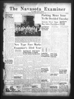 The Navasota Examiner and Grimes County Review (Navasota, Tex.), Vol. 53, No. 1, Ed. 1 Thursday, December 4, 1947